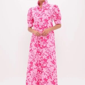 Tuckernuck Pink Floral Maxi Dress - NWT